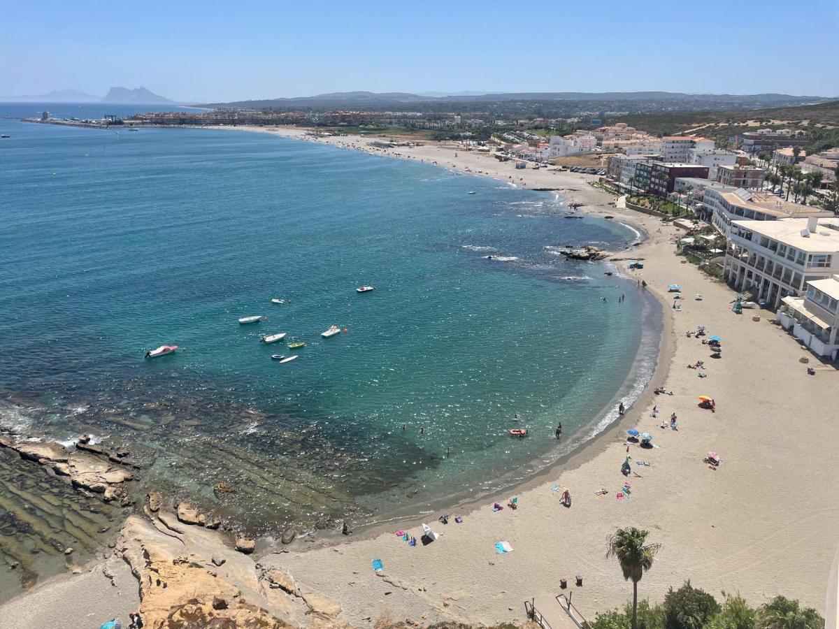 Maravilloso Apartamento En Primera Linea De Playa. Torreguadiaro Exterior foto